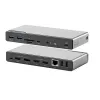 ALOGIC DV4 - stacja dokująca - do laptopa - USB-C / USB-A - 3 x HDMI, DP - 1GbE (DUCDV4)