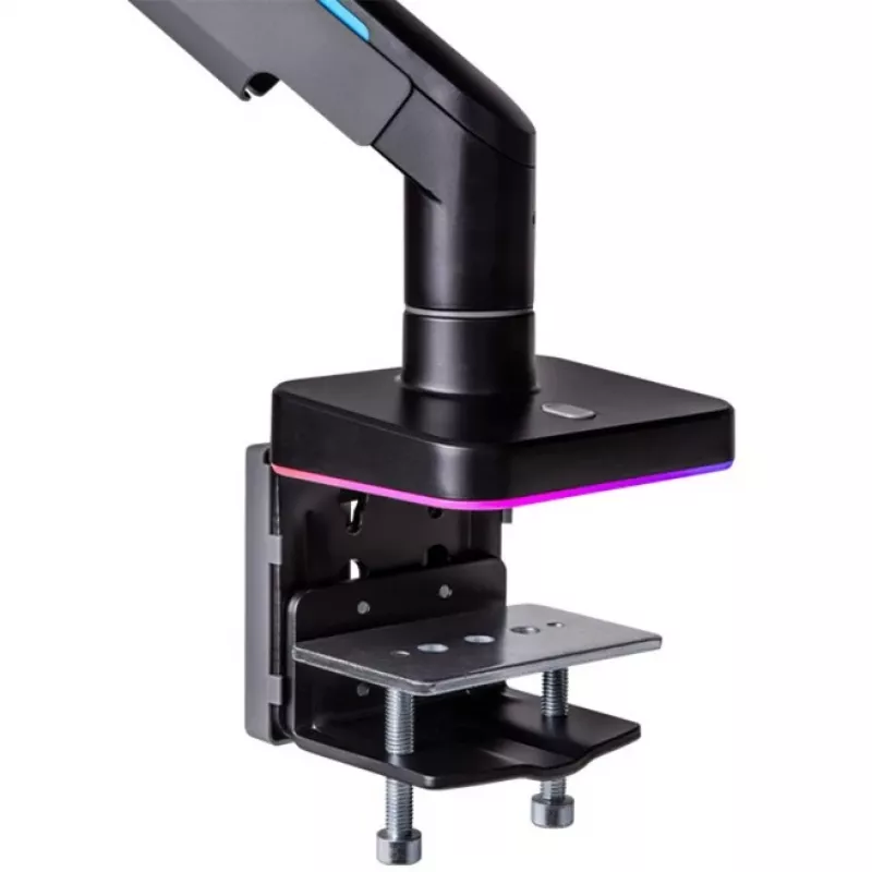 Uchwyt do monitora Thermaltake GEA-MSR-SMSBLK-01 124,5 cm 49 cali Biurkowy Czarny Szary