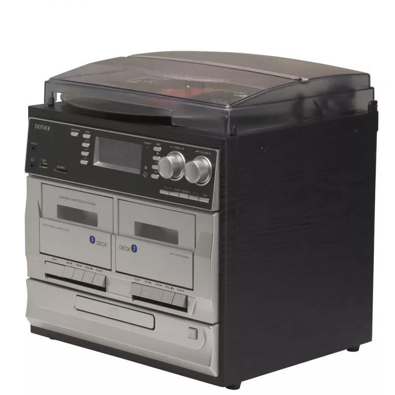 Inter Sales Denver MRD-166 - 6,9 kg - Czarny - Szary - Odtwarzacz CD