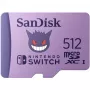 Karta SanDisk - Pamięć Flash - 512 GB - Klasa wideo V30 / UHS-I U3 - microSDXC UHS-I