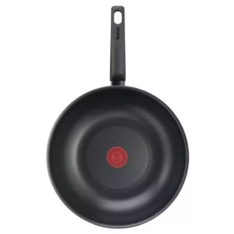 Patelnia uniwersalna Tefal B55619 — 28 cm aluminium, tytanowa powłoka nieprzywierająca, Thermo-Spot