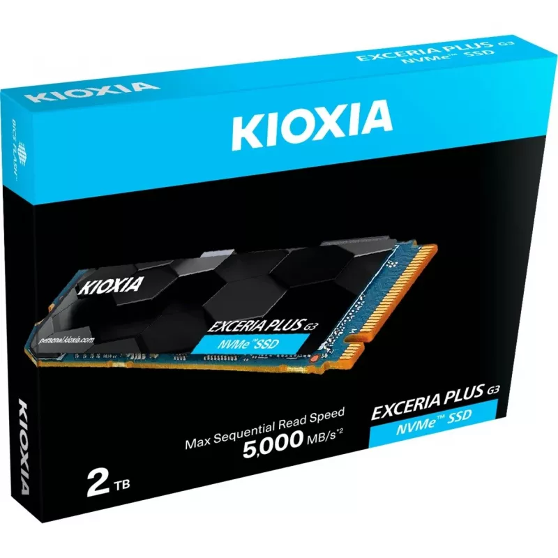 Kioxia Exceria Plus G3 2 TB M.2 PCI Express 4.0 NVMe BiCS FLASH TLC