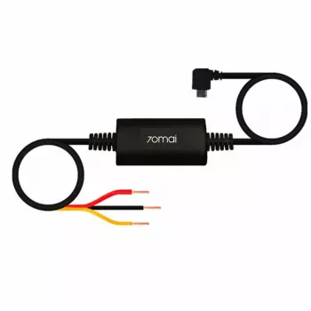 Zasilacz DC 70mai UP03 do kamery samochodowej, kabel 3 m, czarny