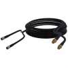 Poynting – Akcesorium antenowe – Kabel – A-CAB-92 – Przewód bliźniaczy HDF-195 o niskich stratach, 5 m, SMA-męski na SMA-żeński (A-CAB-092)