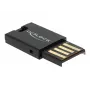 Czytnik kart DeLOCK USB 2.0 Czarny Micro SD MicroSDHC MicroSDXC 480 Mbit/s