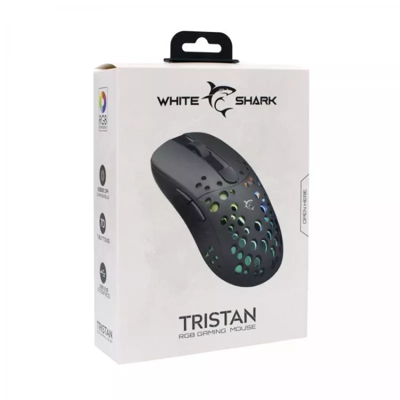 Mysz White Shark TRISTAN USB Type-A