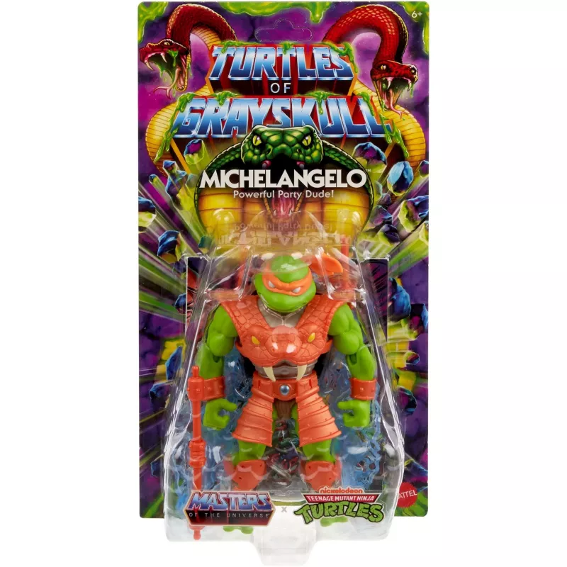 Figurka akcji MATTEL Michelangelo — MOTU Origins TOG Core