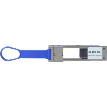 BlueOptics EB49-BO Moduł konwertera QSFP28 na SFP28 dla 100 Gigabit, gniazdo transceivera SFP28, wielomodowy/jednomodowy, 0–+70°C