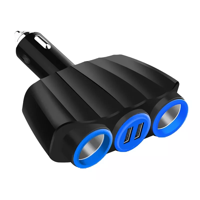 Vakoss TP-3268K Rozdzielacz gniazda zapalniczki 2xUSB
