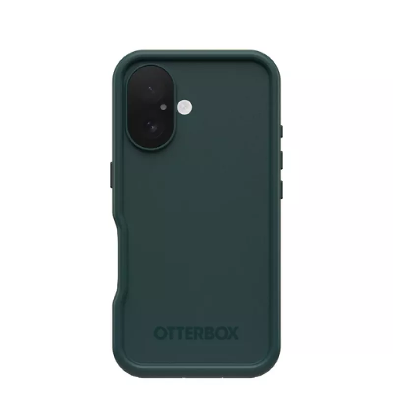 OtterBox FRE - Wodoodporne etui ochronne do telefonu komórkowego - kompatybilne z MagSafe - warstwa poliwęglanowa, termoplastyczny elastomer (TPE) - szałwiowy