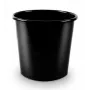 Kosz na śmieci Forpus, 11 l, czarny, plastik