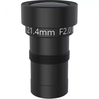 Akcesorium obiektywu do kamer bezpieczeństwa AXIS 03141-001 — ogniskowa 21,4 mm, kąt widzenia w poziomie 19,9°, czarny, opakowanie 4 szt.