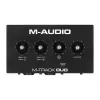 Interfejs audio M-Audio M-Track Duo — USB 2 we/2 wy, 16-bit/48 kHz, 1x combo XLR/TS, 1x wejście instrumentalne, phantom 48V