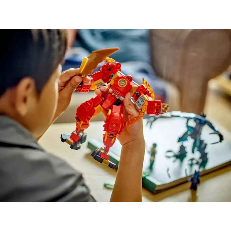 Zestaw LEGO NINJAGO 71808 — 322 elementy, 4 minifigurki, wysokość 160 mm, wiek 7+
