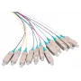 Kabel światłowodowy pigtail LOGON LFP025 OM3 SC do pigtaila, 2 m, aqua