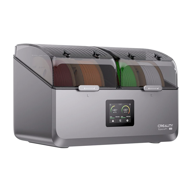Suszarka do filamentu Creality 4005010100 do drukarki 3D — kompatybilna z SpacePi X4, czarno-szara, 1 szt.