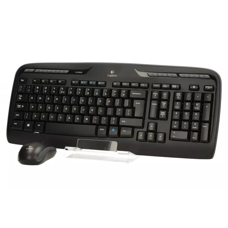 Klawiatura Logitech MK330 bezprzewodowa US czarna