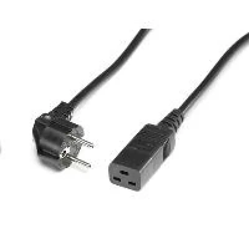 Kabel zasilający Bachmann 352.174 Czarny 2 m Złącze C19