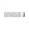 Alogic Echelon Compact USB-C BT klawiatura German+ mysz biały - Klawiatura - USB typu C - Klawiatura - USB typu C