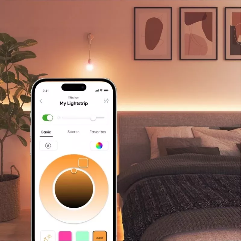Nanoleaf Essentials Light Strips Expansion 2 Meters | 23 W | RGBCW | Bluetooth, Thread | 2700 - 6500 K