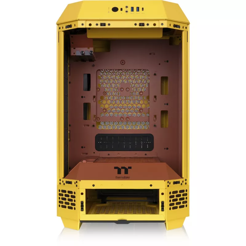 Mini Tower Chassis THERMALTAKE The Tower 250 Butter Caramel — microATX/Mini-ITX, obsługa ATX, kompaktowa obudowa