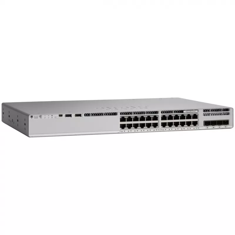 Catalyst 9200L - Network Advantage - Switch - L3 - 24 x 10/100/1000 (PoE+)