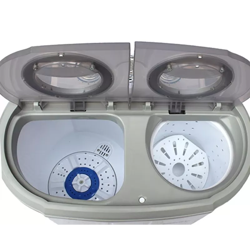 Pralka Camry Premium CR 8052, ładowanie od góry, 3 kg, szary, biały