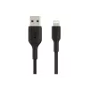 BELKIN PVC USB CABLE USB-A - LIGHTNING, 1M, BLK