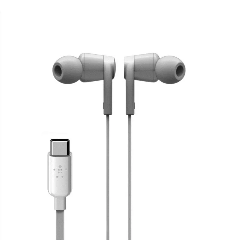 Słuchawki Belkin ROCKSTAR USB Type-C Białe