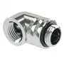 Adapter Barrow TDWT90-V2.5 S — obrotowy G1/4 cala męski na G1/4 cala żeński, srebrny