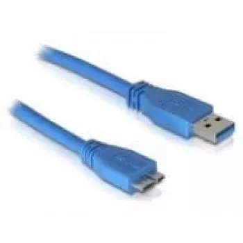 Kabel DeLOCK Micro USB 3.0 1M, USB A, 5 Gbit/s, niebieski