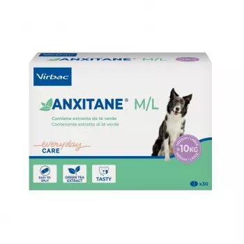 VIRBAC ANXITANE wsparcie antystresowe dla psów, pudełko 30 tabletek