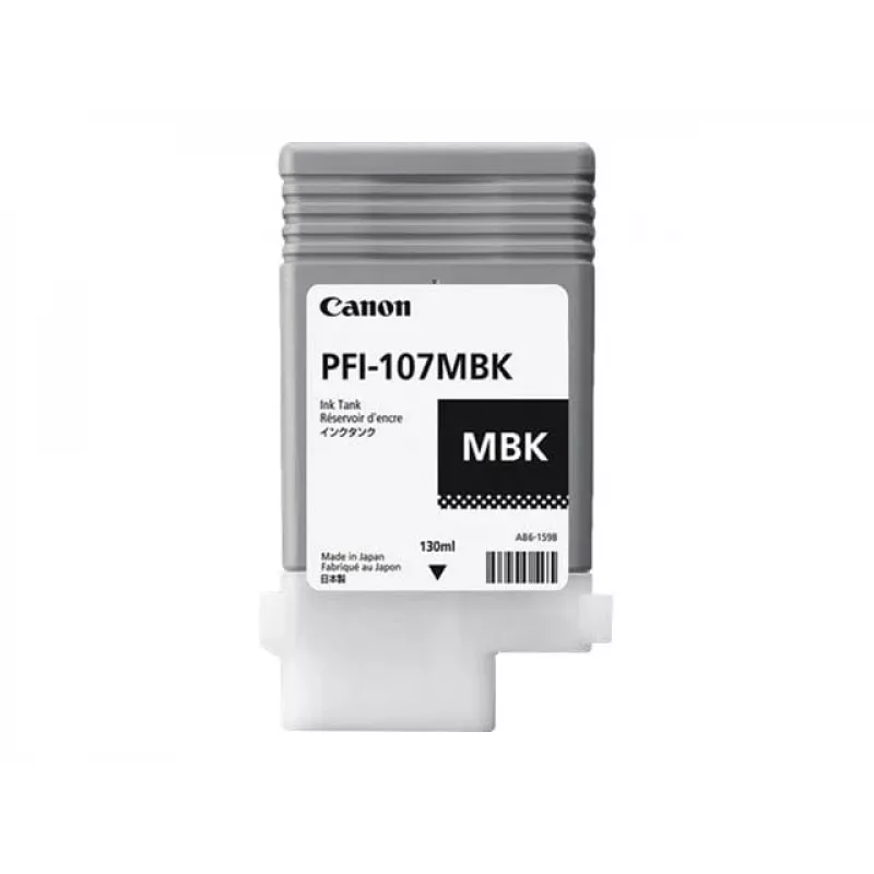 Canon PFI-107MBK oryginalny wkład atramentowy 1 szt. Matowa czerń