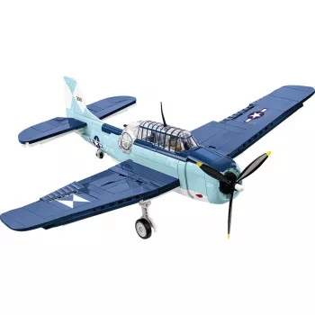 Zestaw konstrukcyjny COBI Grumman TBF Avenger 392 elementy dla dzieci od 8 lat