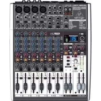 Behringer Xenyx X1204USB mikser audio 12 kanałów Szary
