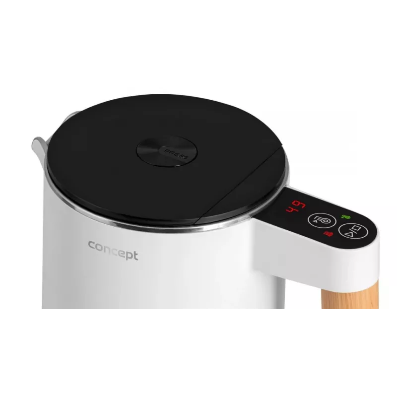 Czajnik ze stali nierdzewnej Biały 1,5 l Salt & Pepper Concept RK3300