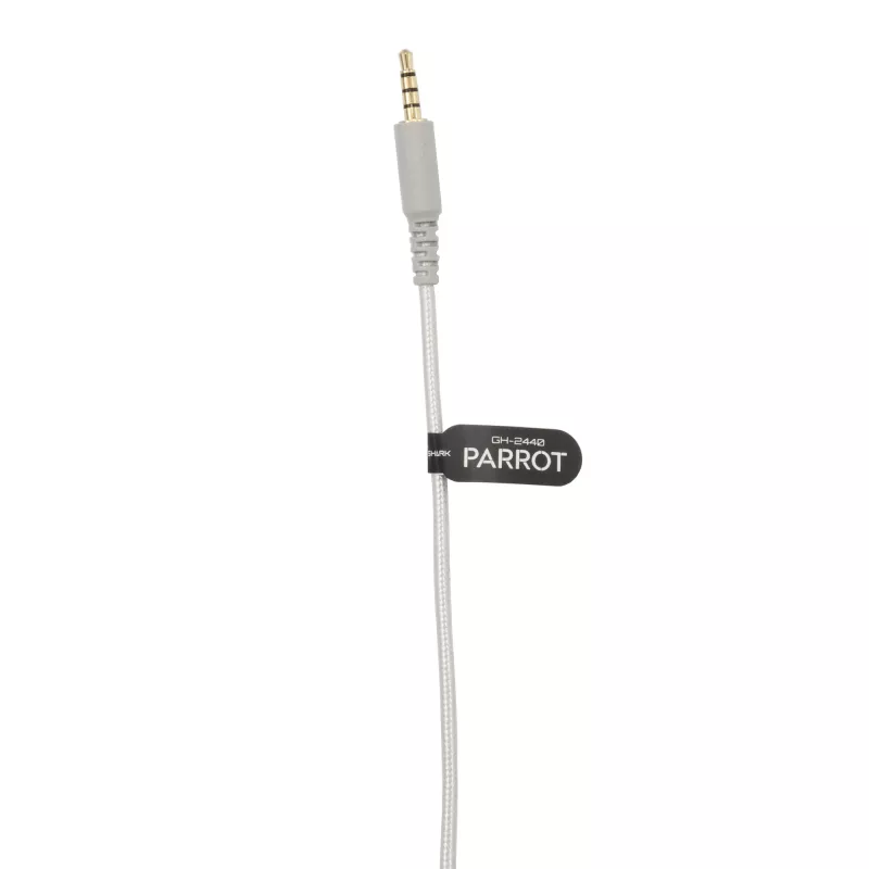 Słuchawki White Shark GH-2440 Parrot białe/szare
