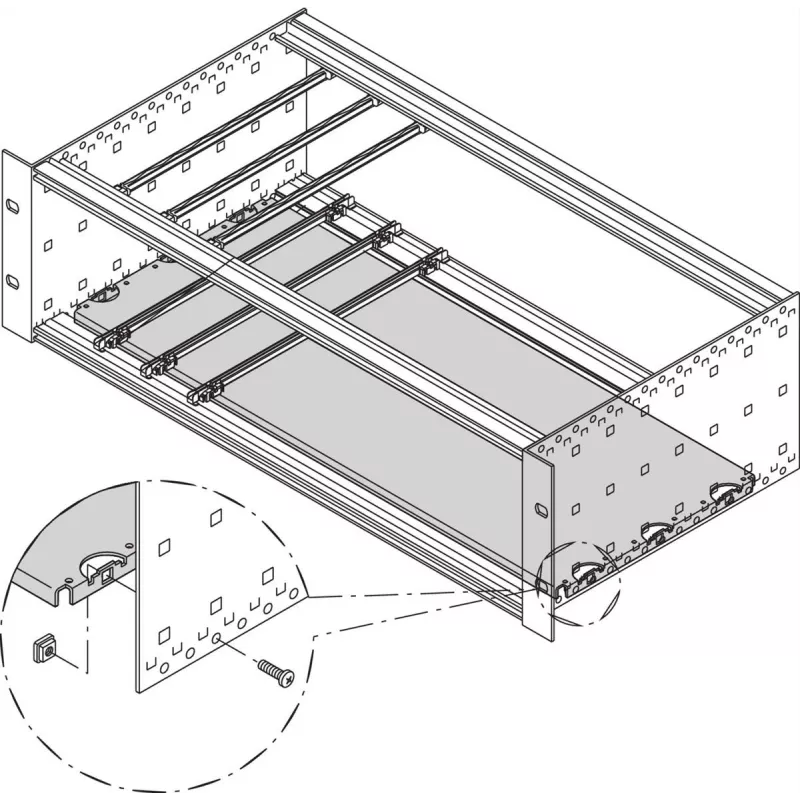 Płyta montażowa Schroff 340T 42TE (34562758)