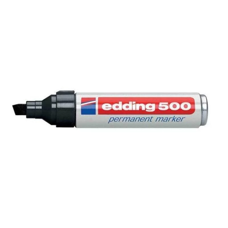 Marker permanentny Edding 500 Czarny 10 szt.