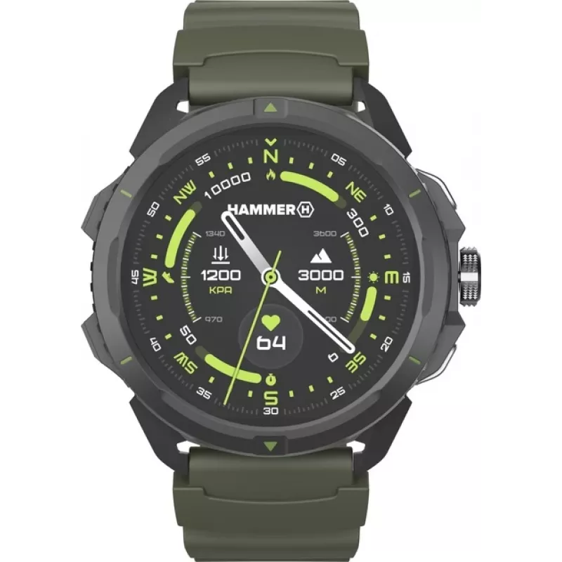 Hammer Watch 2 | Smartwatch | AMOLED | 1,5” | Edycja Militarna