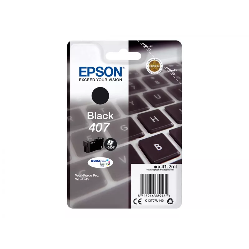 Epson WF-4745 wkład atramentowy 1 szt. Oryginalny o wysokiej wydajności (XL) Czarny