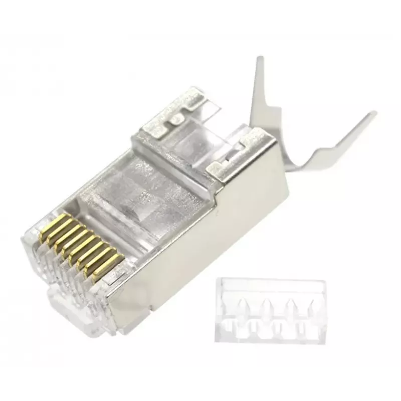 Złącza RJ45 GEMBIRD CAT7 8P8C pozłacane 15µ FTP/SFTP, opakowanie 100 szt.