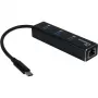 Inter-Tech Argus IT-410 - Hub - 3 x SuperSpeed USB 3.0 + 1 x 10/100/1000 - Desktop (88885440)