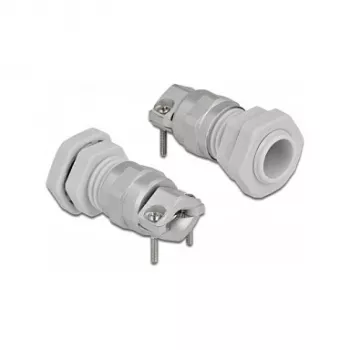 Przepust kablowy DeLOCK 60352 szary metal/tworzywo