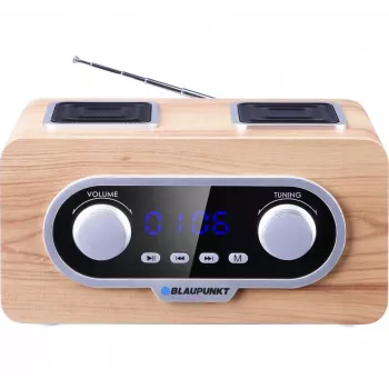 Blaupunkt PP5.2CR radio przenośne drewnopodobne to produkt Blaupunkt z naszej oferty Radioodbiorniki. Najważniejsze cechy to system Radio, kanały audio 2.0 i maksymalna moc głośników 3W.