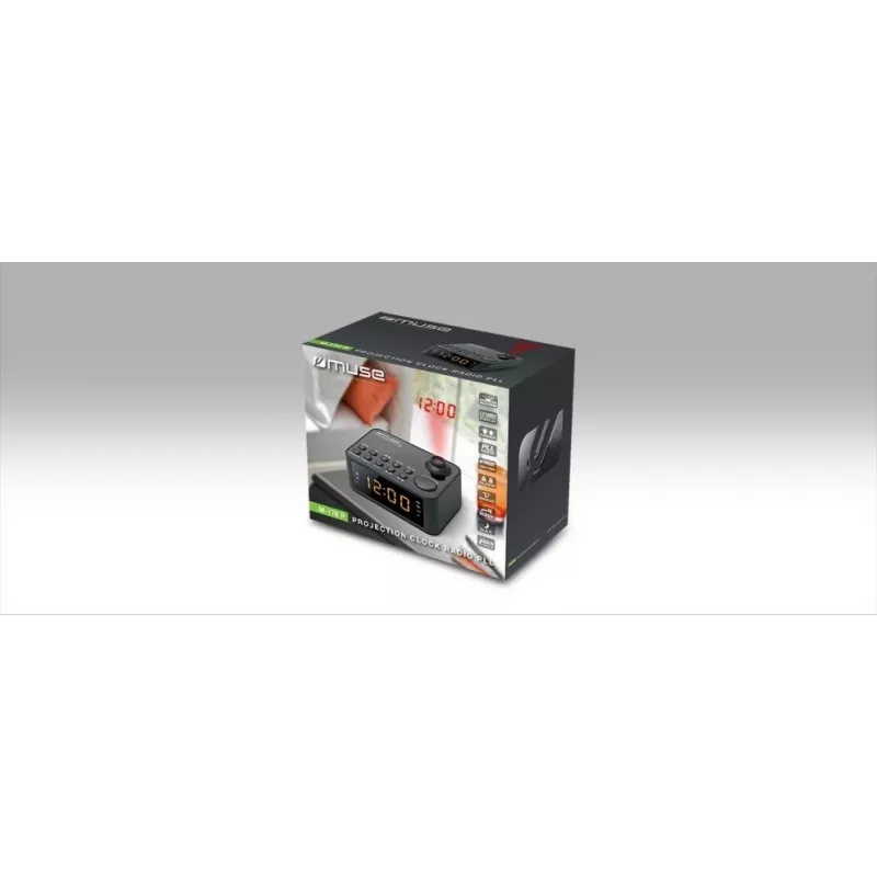 Zegar radiowy Muse M-178P