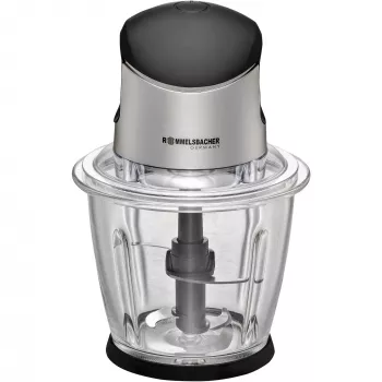 Rozdrabniacz elektryczny Rommelsbacher MZ 500 — 1,5 L, 500 W, stal nierdzewna, czarny