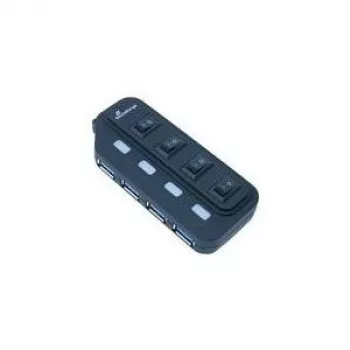 MediaRange MRCS504 - Hub - 4 x SuperSpeed USB3.0 - Desktop (MRCS505)