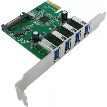 Karta PCI-Express VALUE 15.99.2117 — 4x USB 3.2 Gen1 (5 Gbit/s)