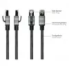 Good Connections Ethernet-Cable USB-C RJ45, Antracytowy, 0,5m